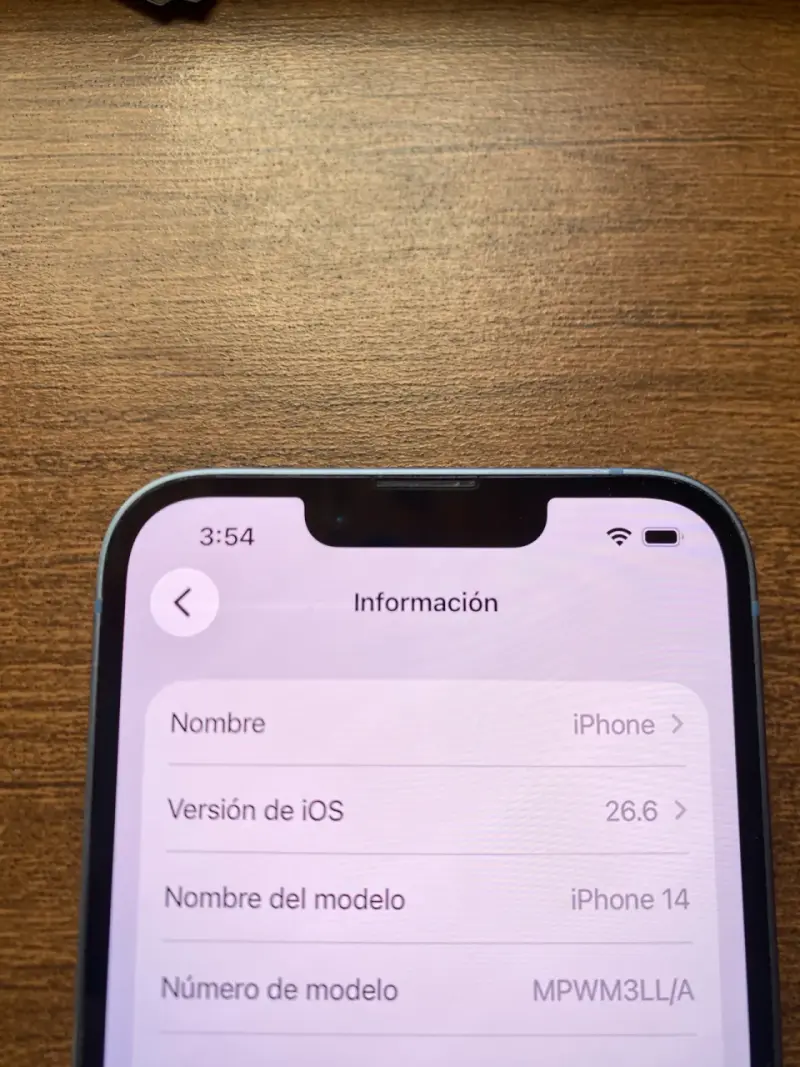 iPhone 14 Azul 256GB 100% Batería oportunidad - 3