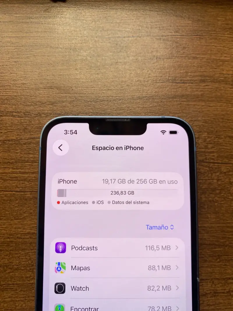 iPhone 14 Azul 256GB 100% Batería oportunidad - 4