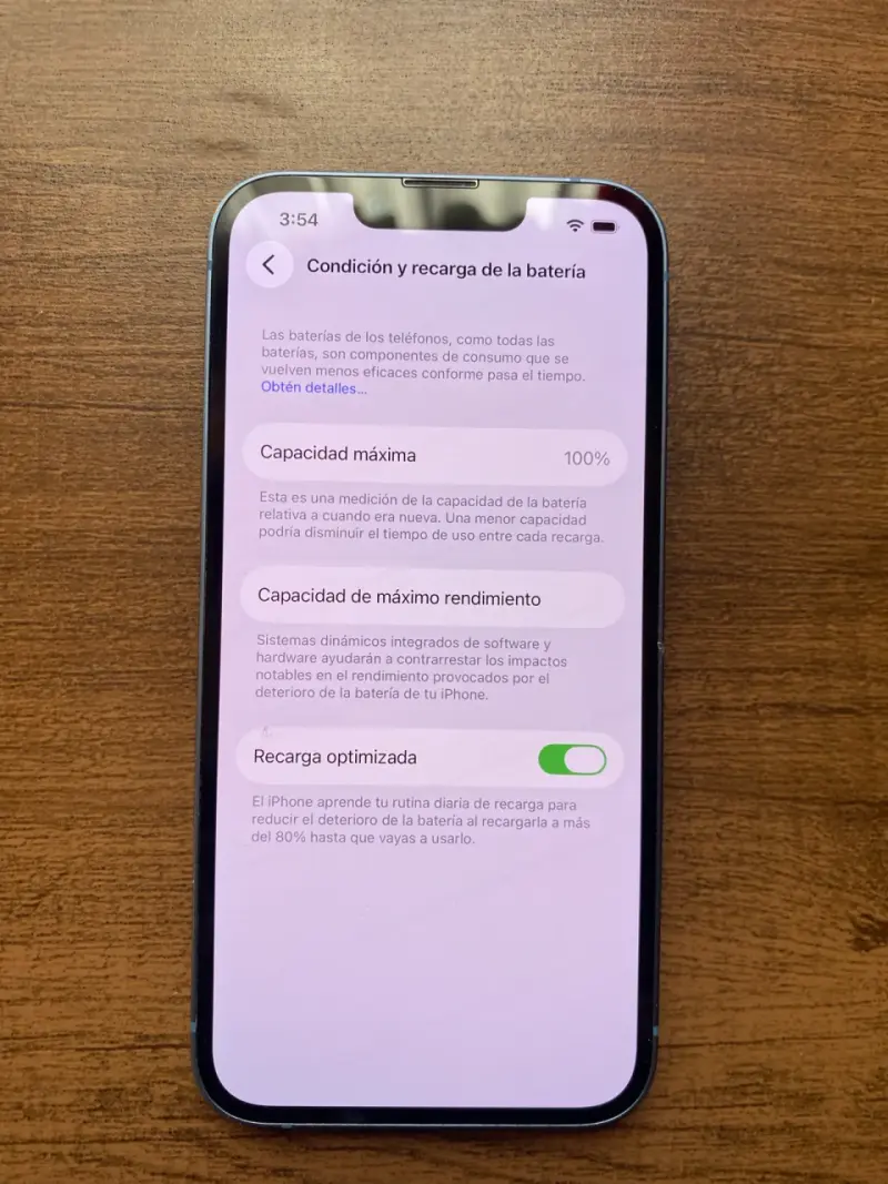 iPhone 14 Azul 256GB 100% Batería oportunidad - 5