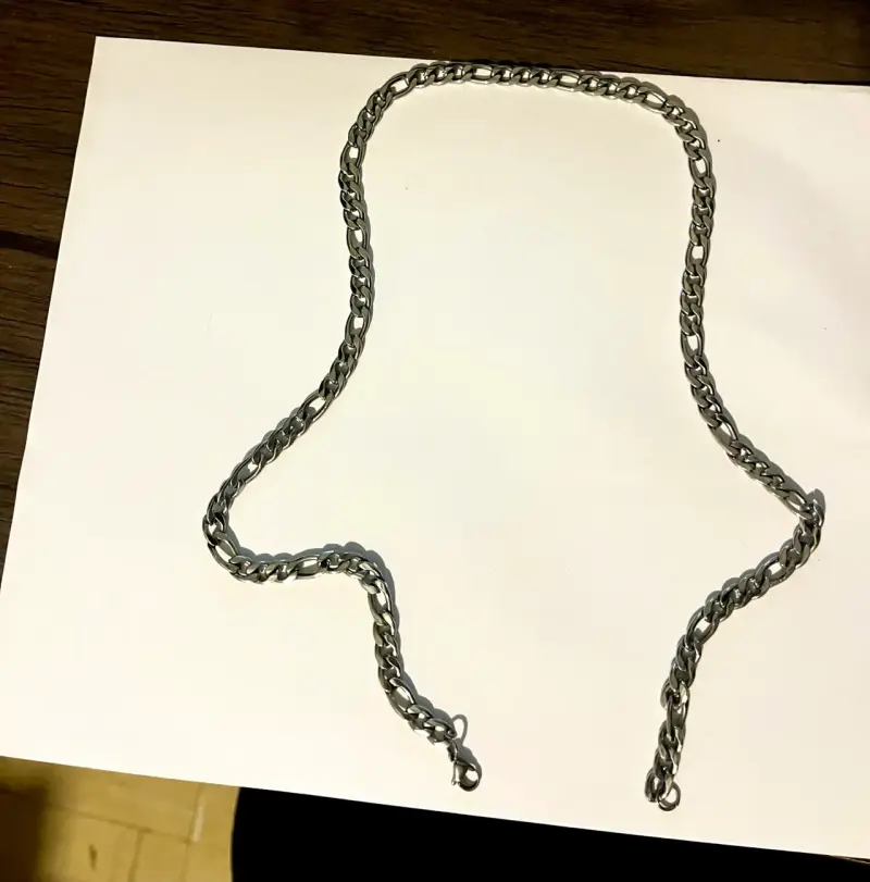 Cadena de acero inoxidable para hombre