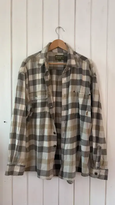 Camisa de franela a cuadros - miniatura 1