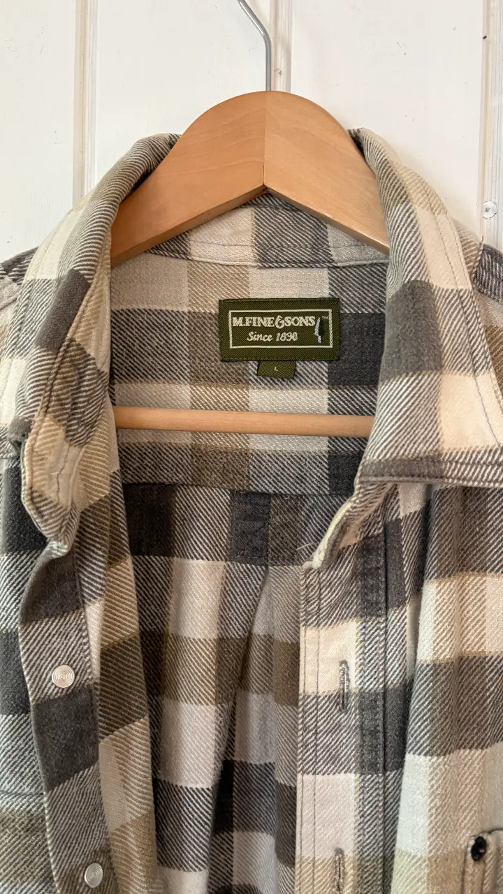 Camisa de franela a cuadros - 2
