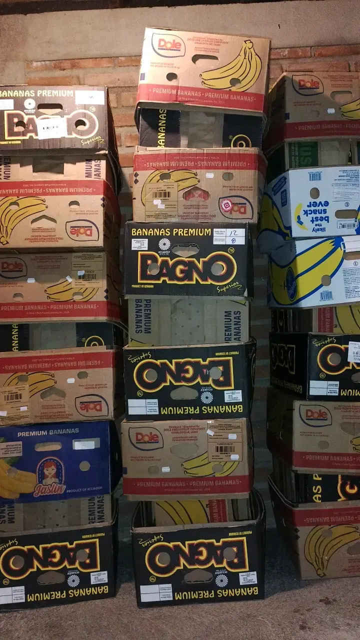 Cajas de plataneras