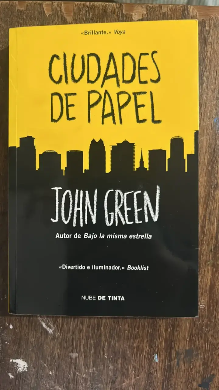 Libro Ciudades de Papel de John Green - 1