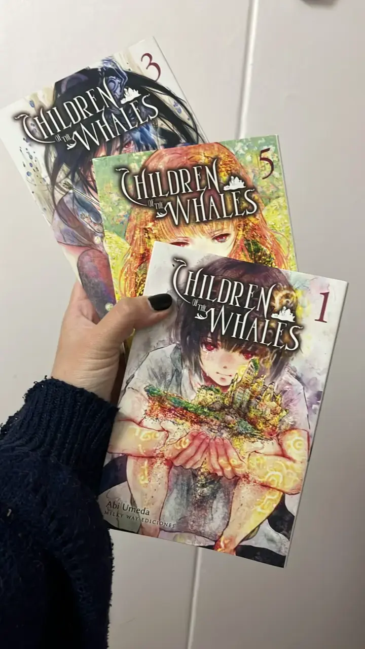 Mangas Children of the Whales Volúmenes 1, 3 y 5 - 1