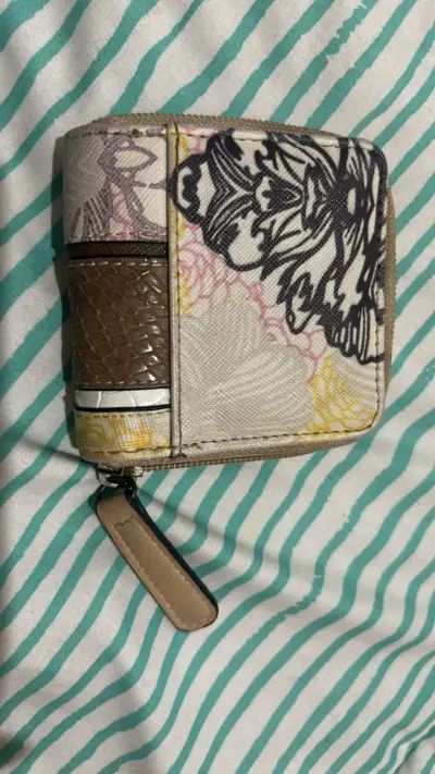 Billetera /monedero Secret con diseño floral - miniatura 2