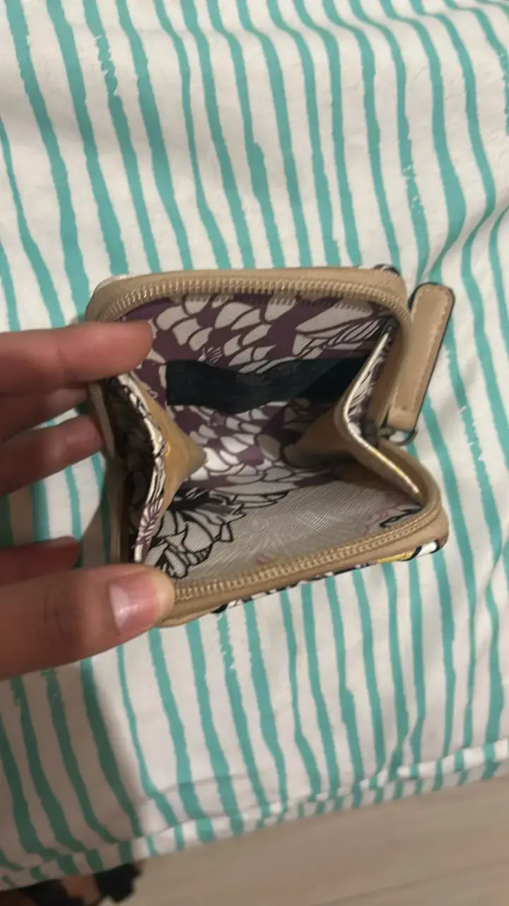 Billetera /monedero Secret con diseño floral - 3