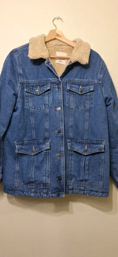 Chaqueta de mezclilla con forro de lana - miniatura 1
