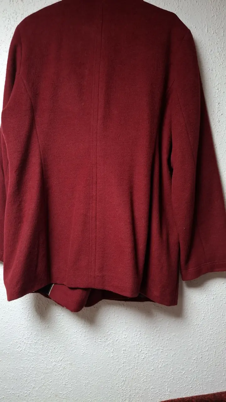 Abrigo rojo Calvin Klein para mujer - 4