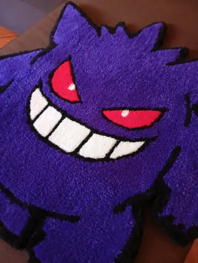Alfombra Tufting Pokémon Gengar - miniatura 2