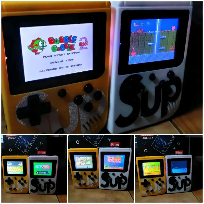 Consola portátil retro SUP 400 en 1