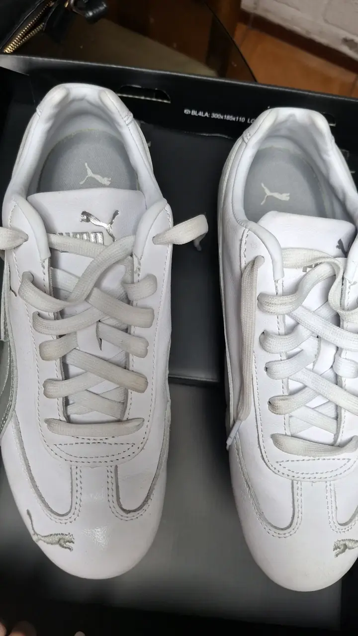 Zapatillas deportivas blancas Puma para hombre
