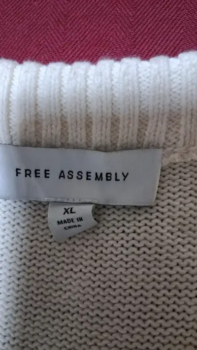 Suéter a rayas multicolor Free Assembly para mujer - miniatura 4