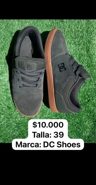Zapatillas DC Shoes negras talla 39 - miniatura 1