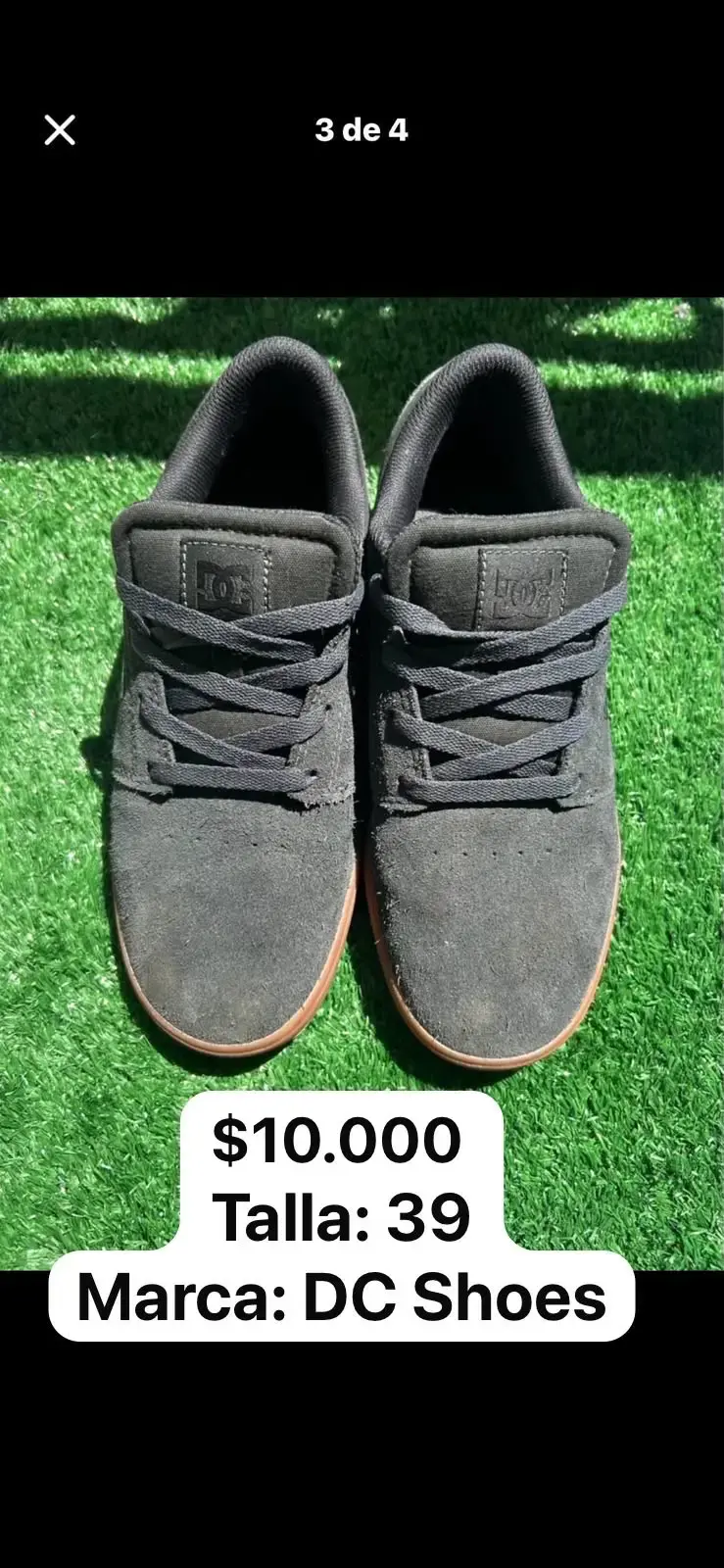Zapatillas DC Shoes negras talla 39 - 2