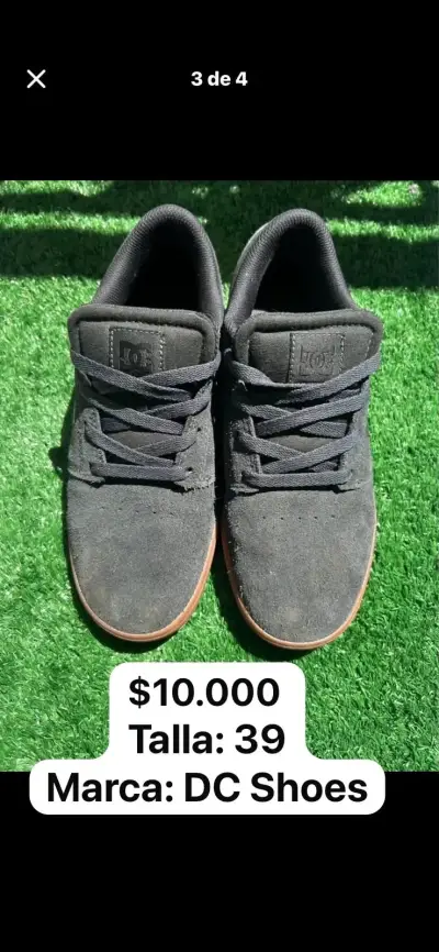 Zapatillas DC Shoes negras talla 39 - miniatura 2