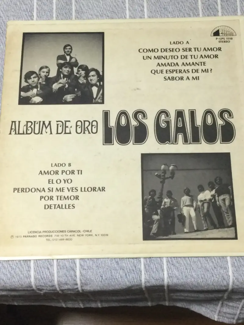 Vinilo Álbum de Oro de Los Galos - 3