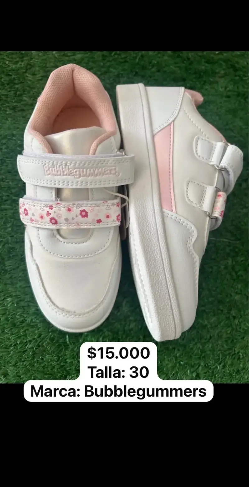 Zapatillas Bubblegummers para niña talla 30 - 1