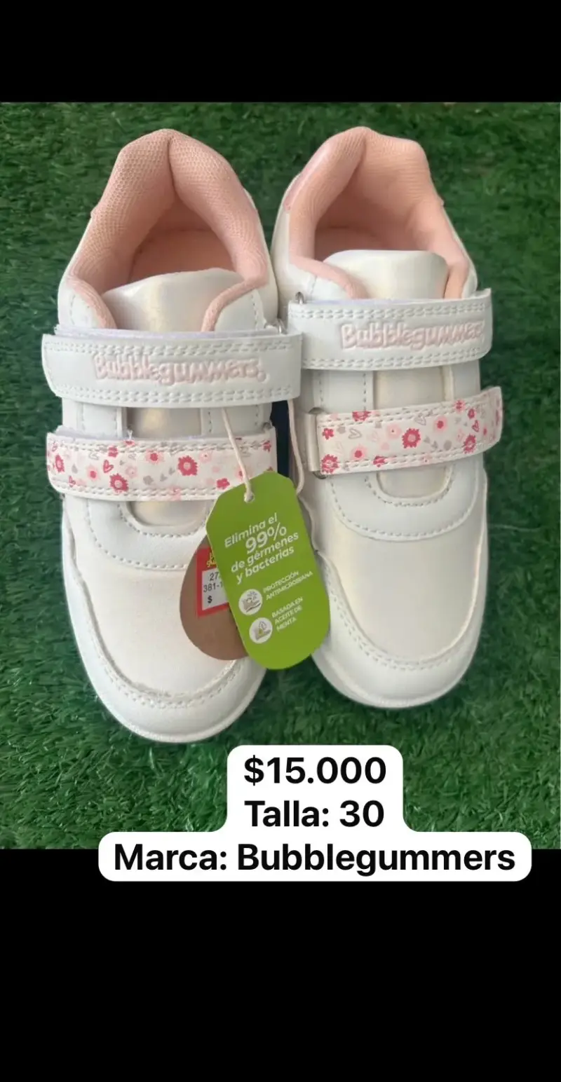 Zapatillas Bubblegummers para niña talla 30 - 2