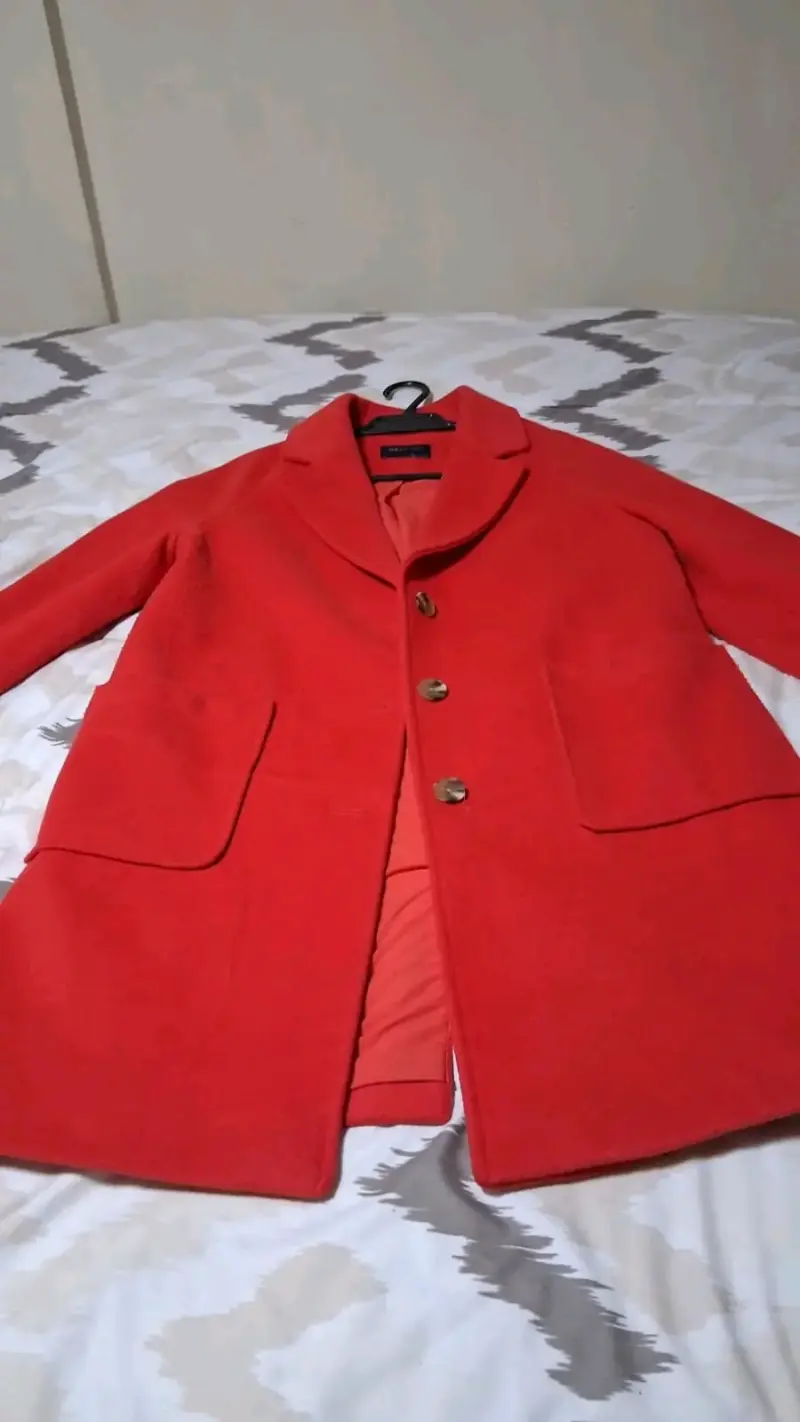 Abrigo naranjo M&S Collection para mujer - 3