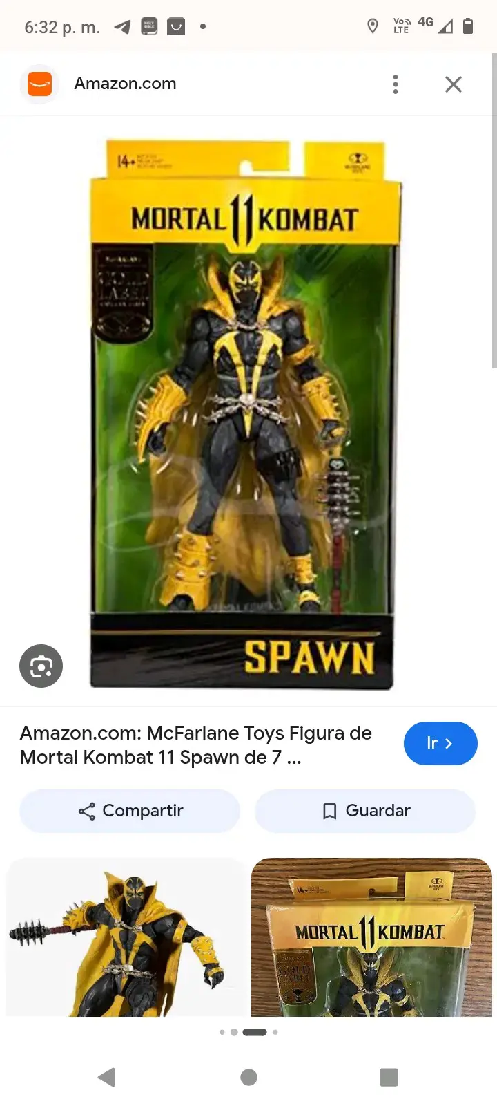 Figura de acción Spawn Mortal Kombat 11 McFarlane - 1