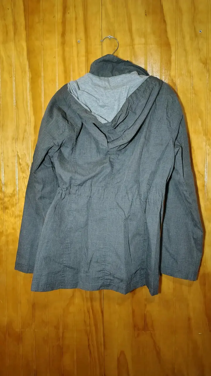 Chaqueta gris con capucha Newport - 2