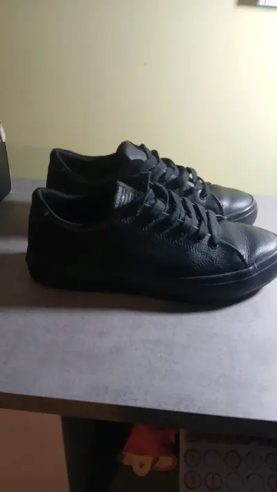 Zapatillas negras de cuero Maui & Sons - miniatura 4