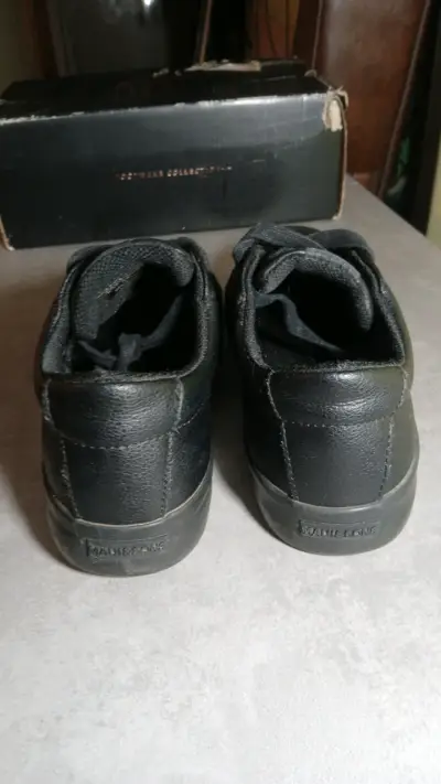 Zapatillas negras de cuero Maui & Sons - miniatura 5