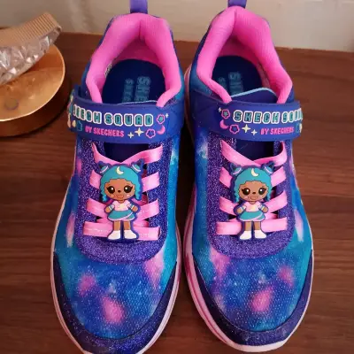 Zapatillas Skechers Niña Azul con Diseño Divertido - miniatura 1