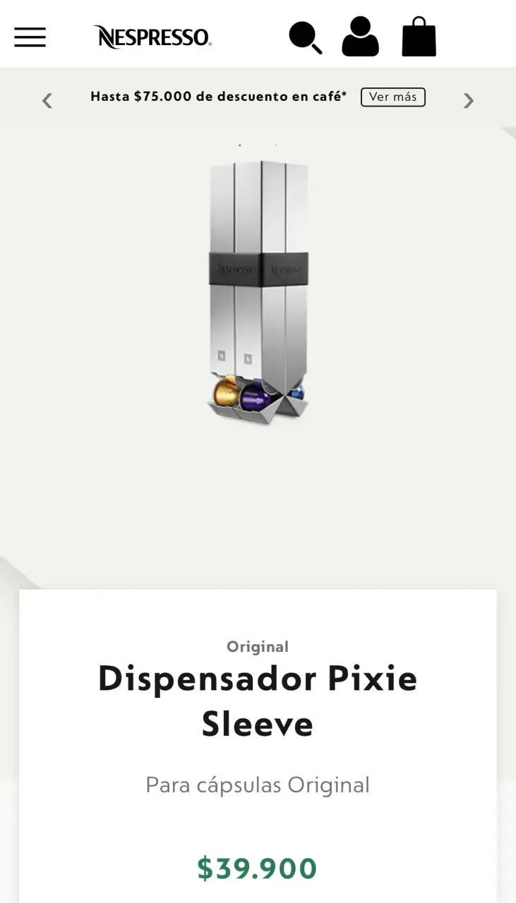 Dispensador de Cápsulas Nespresso Pixie Sleeve - 2