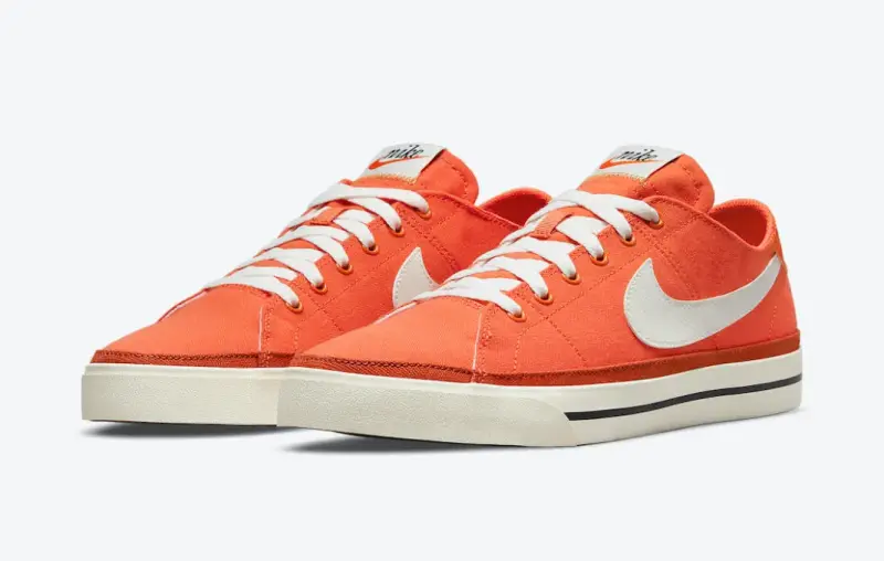 Zapatillas Nike court legacy naranjas - 1