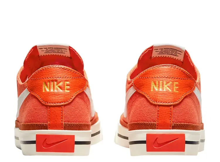 Zapatillas Nike court legacy naranjas - 2