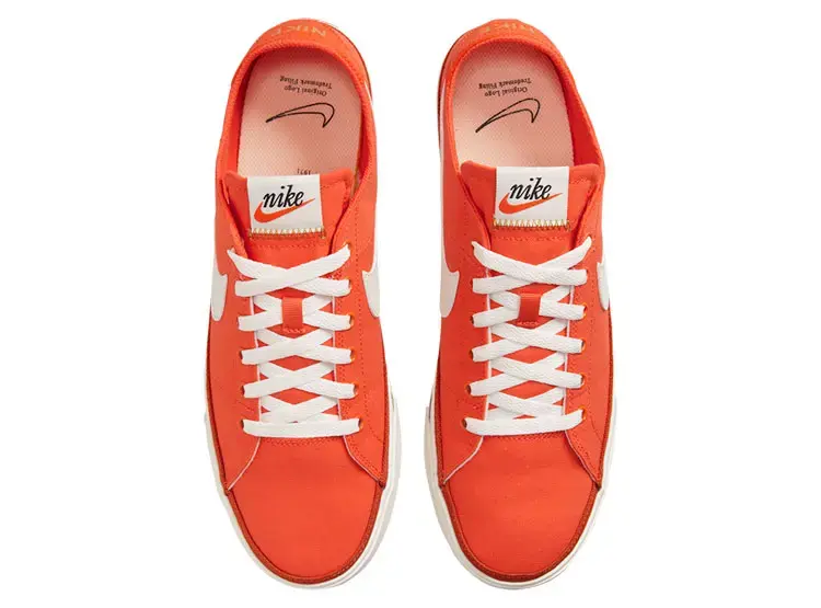 Zapatillas Nike court legacy naranjas - 3