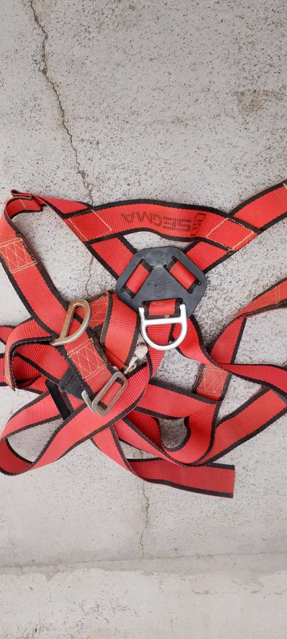 Arnés de seguridad Segma Estrobo King rojo - 2