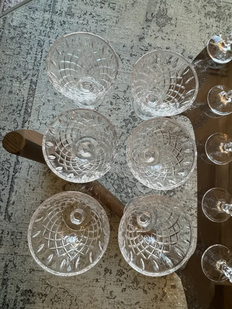 Nuevo Juego de 12 Copas  Elegantes - 5
