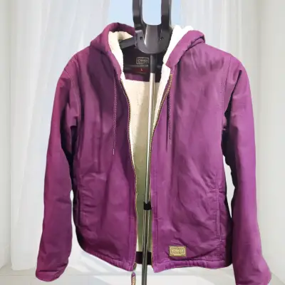 Chaqueta Morada con Capucha Schmidt - miniatura 2