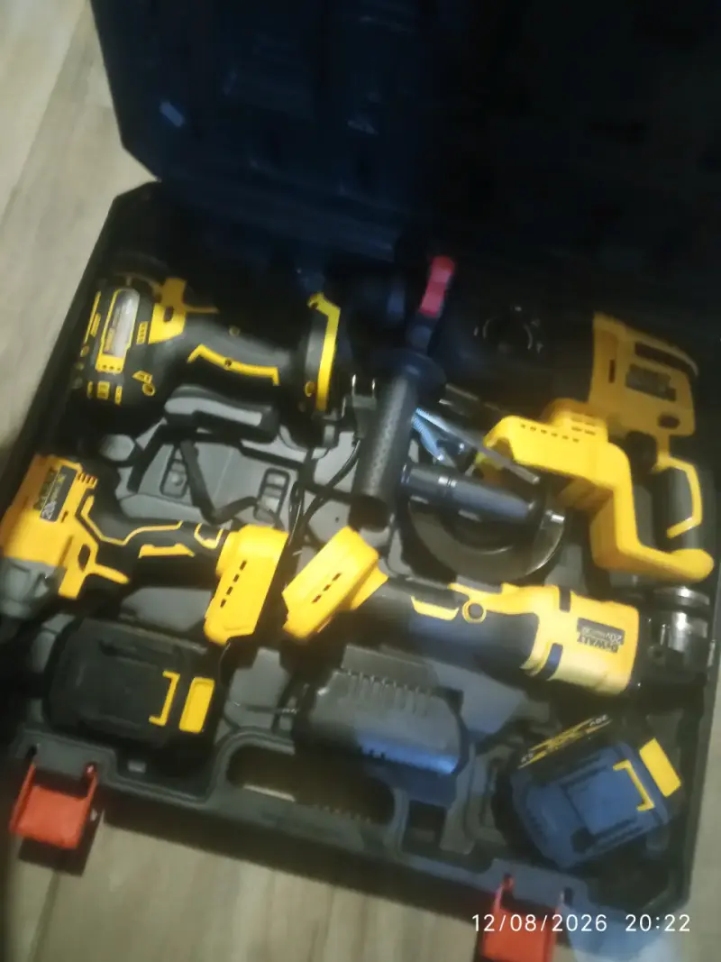 Set de herramientas eléctricas inalámbricas DeWalt