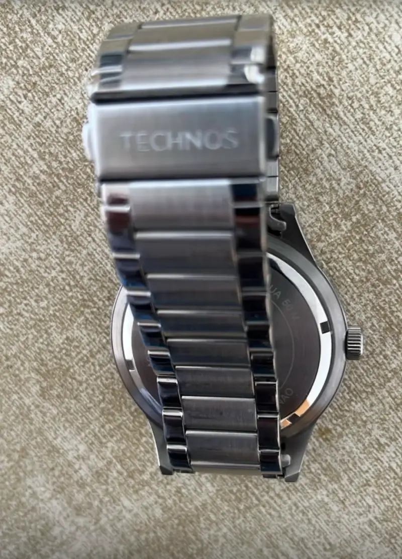 Reloj Technos de acero inoxidable con caja - 2