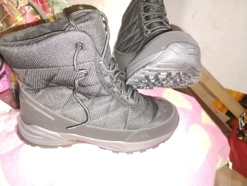 Botas de invierno negras para hombre - 2