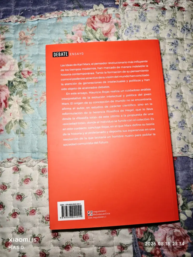 Libro El Joven Karl Marx de Mauricio Rojas - 2