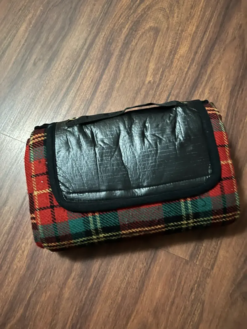 Manta de picnic impermeable a cuadros - 1