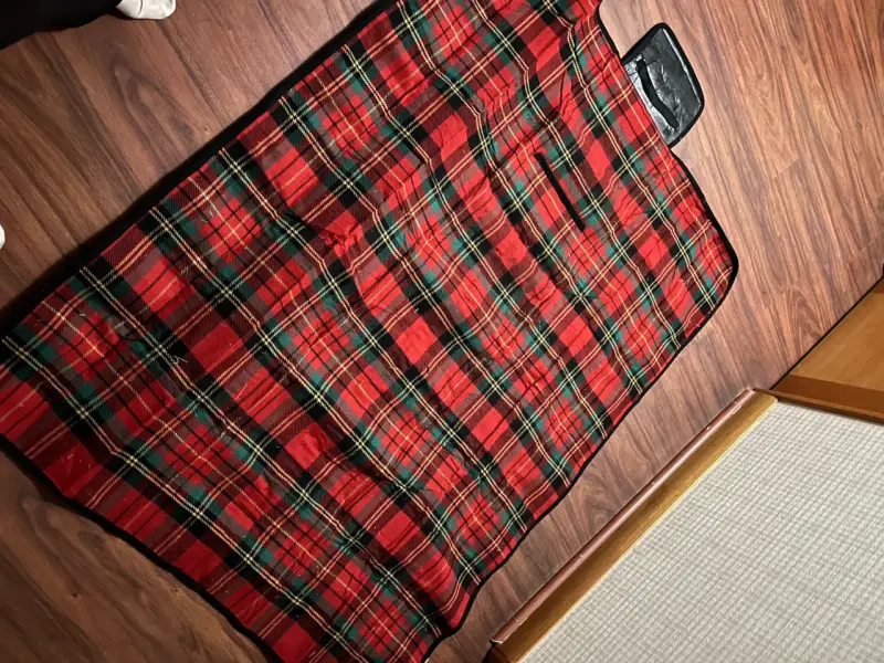 Manta de picnic impermeable a cuadros - 2