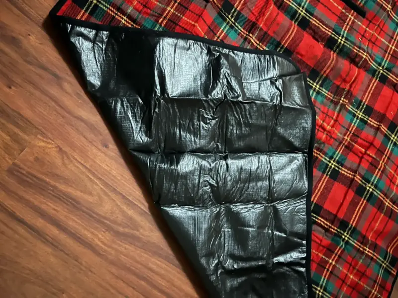 Manta de picnic impermeable a cuadros - 3