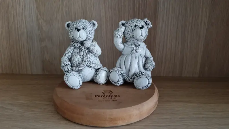Figuras decorativas de osos Paréntesis Home - 3