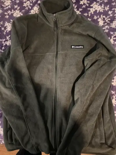 Chaqueta polar verde Columbia para hombre - miniatura 1