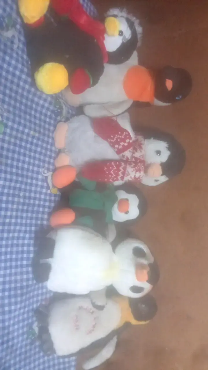 Peluches de pingüinos y variados tamaños - 2
