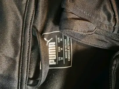 Chaqueta deportiva Puma Azzurri negra - miniatura 2