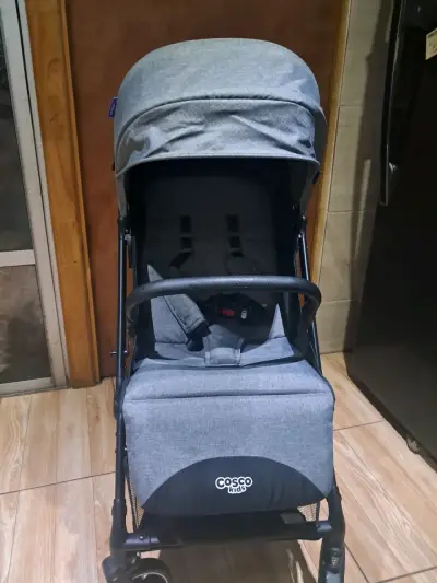 Coche de Paseo Plegable Cosco Kids Gris - miniatura 2