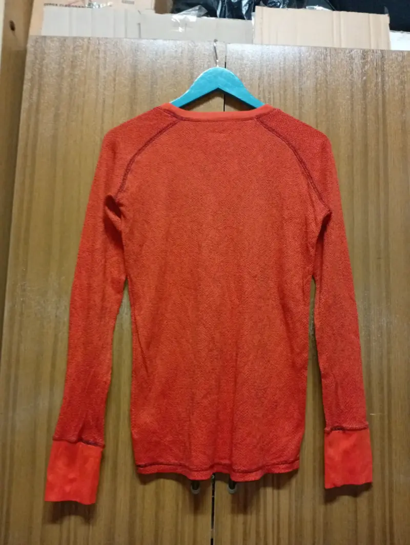 Polera térmica roja Columbia para mujer - 3