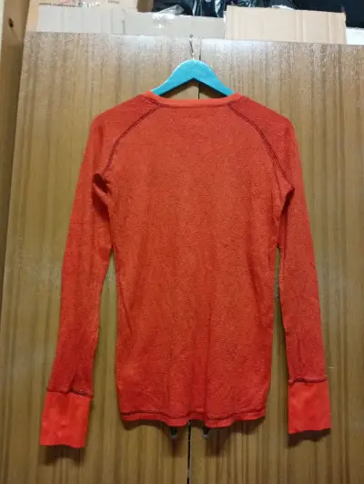 Polera térmica roja Columbia para mujer - miniatura 3